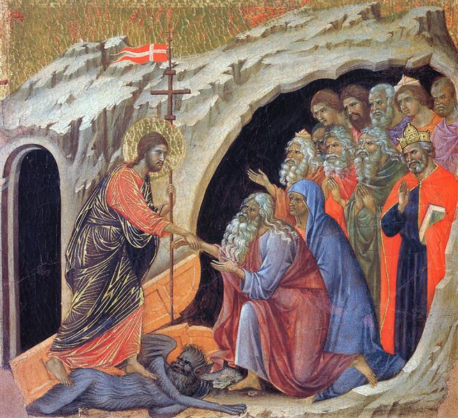 Duccio, Pánův sestup do podsvětí